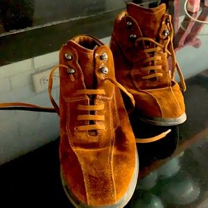 Salvatore Ferragamo Suede Desert Boot